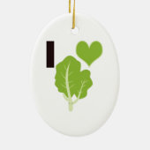 Ik hart Kale Keramisch Ornament (Achterkant)
