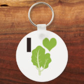 Ik hart Kale Sleutelhanger (Voorkant)