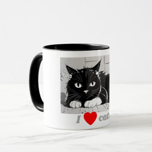 Ik hart kat mok (Voorkant links)