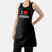 Ik hart kebab schort voor Turks eten liefhebber (Insitu)
