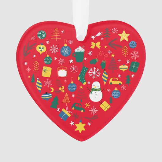 IK HART KERSTMIS ORNAMENT (voorkant)