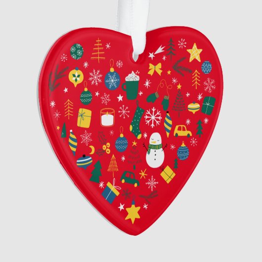 IK HART KERSTMIS ORNAMENT (voorkant)