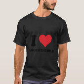 Ik hart Kingswinford liefde UK T-shirt (Voorkant)
