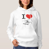 Ik hart (liefde) Anal Hoodie (Voorkant)
