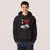 Ik hart (liefde) Anal Hoodie (Voorkant volledig)