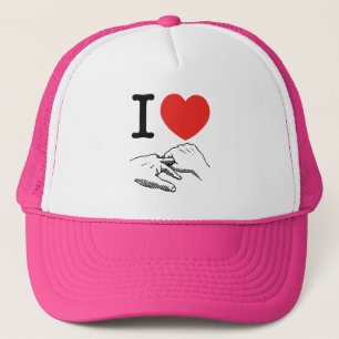 Ik hart (liefde) Anal Trucker Pet