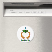 Ik hart (liefde) Boracay Magneet (Insitu (Vaatwasser))