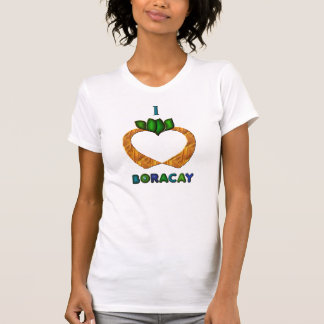 Ik hart (liefde) Boracay T-shirt