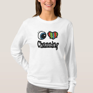 Ik hart (liefde) Channing T-shirt