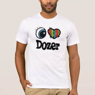 Ik hart (liefde) Dozer T-shirt