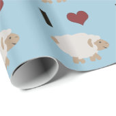 Ik hart (liefde) Ewe (jij) Cadeaupapier (Rol Hoek)