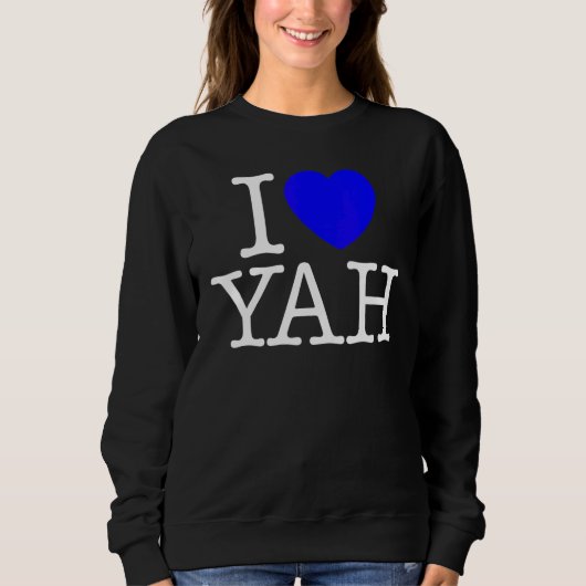 Ik Hart Liefde JAH Trui (Voorkant)