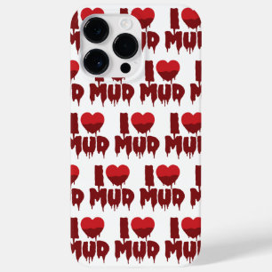 Ik hart (liefde) modder Case-Mate iPhone 14 pro max hoesje