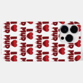 Ik hart (liefde) modder Case-Mate iPhone case (Achterkant (horizontaal))