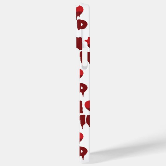 Ik hart (liefde) modder Case-Mate iPhone case (Achterkant / Links)