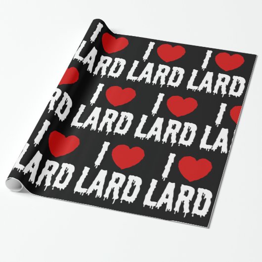 IK HART [LIEFDE] REUZEL CADEAUPAPIER (Uitgerold)