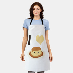 Ik Hart (liefde) vlaai! Schort bij volwassenen