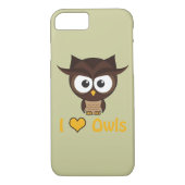 Ik hart (liefdesuil) Case-Mate iPhone case (Achterkant)