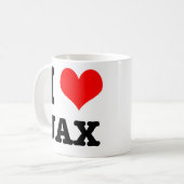 IK HART (LIEFHEB) JAX KOFFIEMOK (Voorkant links)