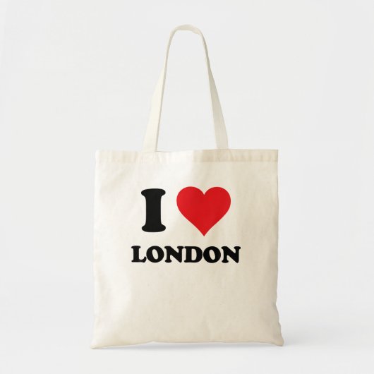Ik hart Londen voornaam Ik hou van gepersonaliseer Tote Bag (Voorkant)