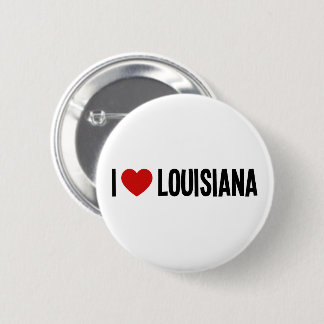 Ik Hart Louisiana Ronde Knop Button 5,7 Cm