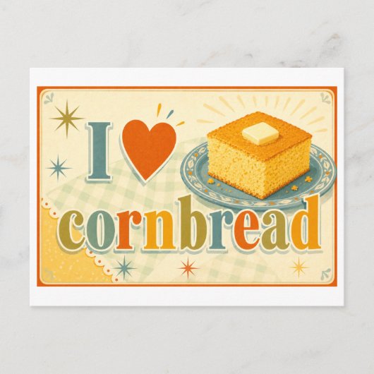 "Ik [Hart] Maisbrood" Briefkaart (Voorkant)