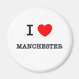Ik hart MANCHESTER Magneet