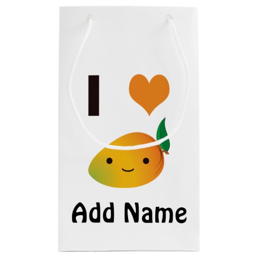 Ik hart Mango Klein Cadeauzakje (Achterkant)