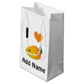 Ik hart Mango Klein Cadeauzakje (Achterkant Gekanteld)
