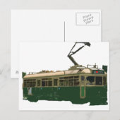 Ik hart Melbs Tram Briefkaart (Voorkant / Achterkant)