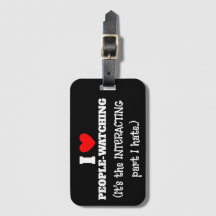 Ik (hart) Mensen kijken, interactie deel ik haat