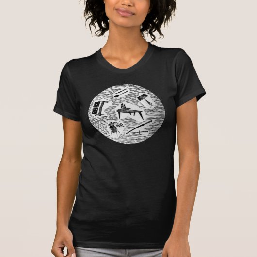 Ik hart midden in de eeuw t-shirt (Voorkant)