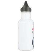 Ik hart mijn brompton (groen) waterfles  (Links)