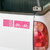 Ik (hart) mijn fiets bumpersticker (Op Truck)