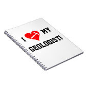 Ik hart mijn geoloog! notitieboek (Rechterzijde)
