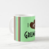 Ik hart mijn Grumpa Koffiemok (Voorkant links)