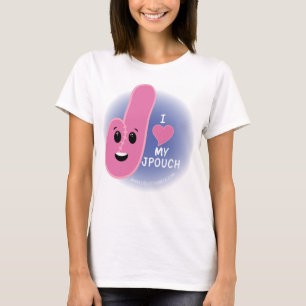 Ik (HART) Mijn J-pouch T-shirt