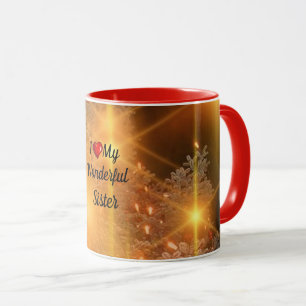 Ik hart mijn prachtige zuster mok