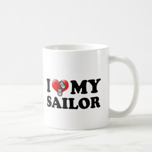 Ik (hart) Mijn Sailor Koffiemok