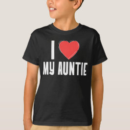 Ik (hart) Mijn tante Kinder Shirt