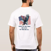 "Ik (hart) mijn veteraan!" T-shirt (Achterkant)