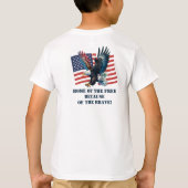 "Ik (hart) mijn veteraan!"  T-shirt (Achterkant)
