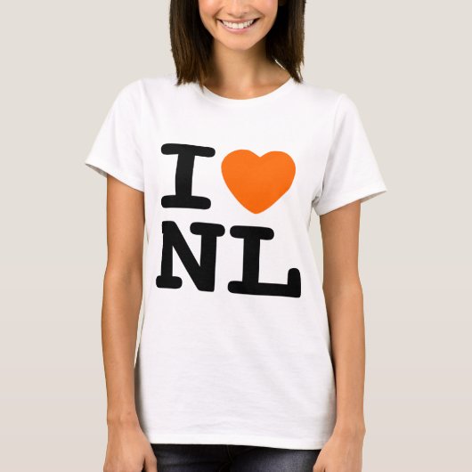 Ik hart NL T-shirt (Voorkant)