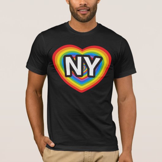 Ik hart NY T-shirt (Voorkant)