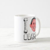 Ik hart Obama-Mok Koffiemok (Voorkant rechts)