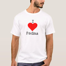 Ik "hart" Padma. Voordelig shirt!