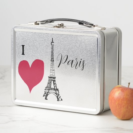 Ik hart Paris Lunch Box (In situ)