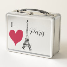 Ik hart Paris Lunch Box