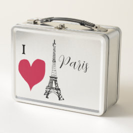 Ik hart Paris Lunch Box
