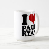 Ik hart Paul Ryan 2012 Coffee Tea Mok (Voorkant rechts)